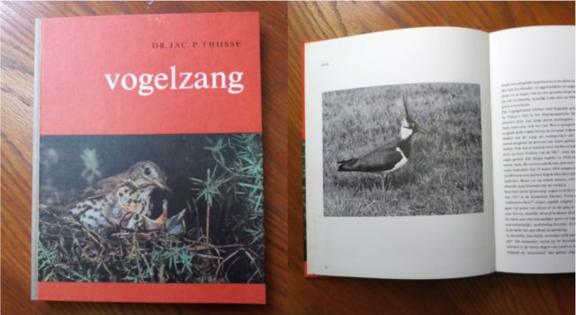 Het Verkade-album Vogelzang cover en binnenkant.
