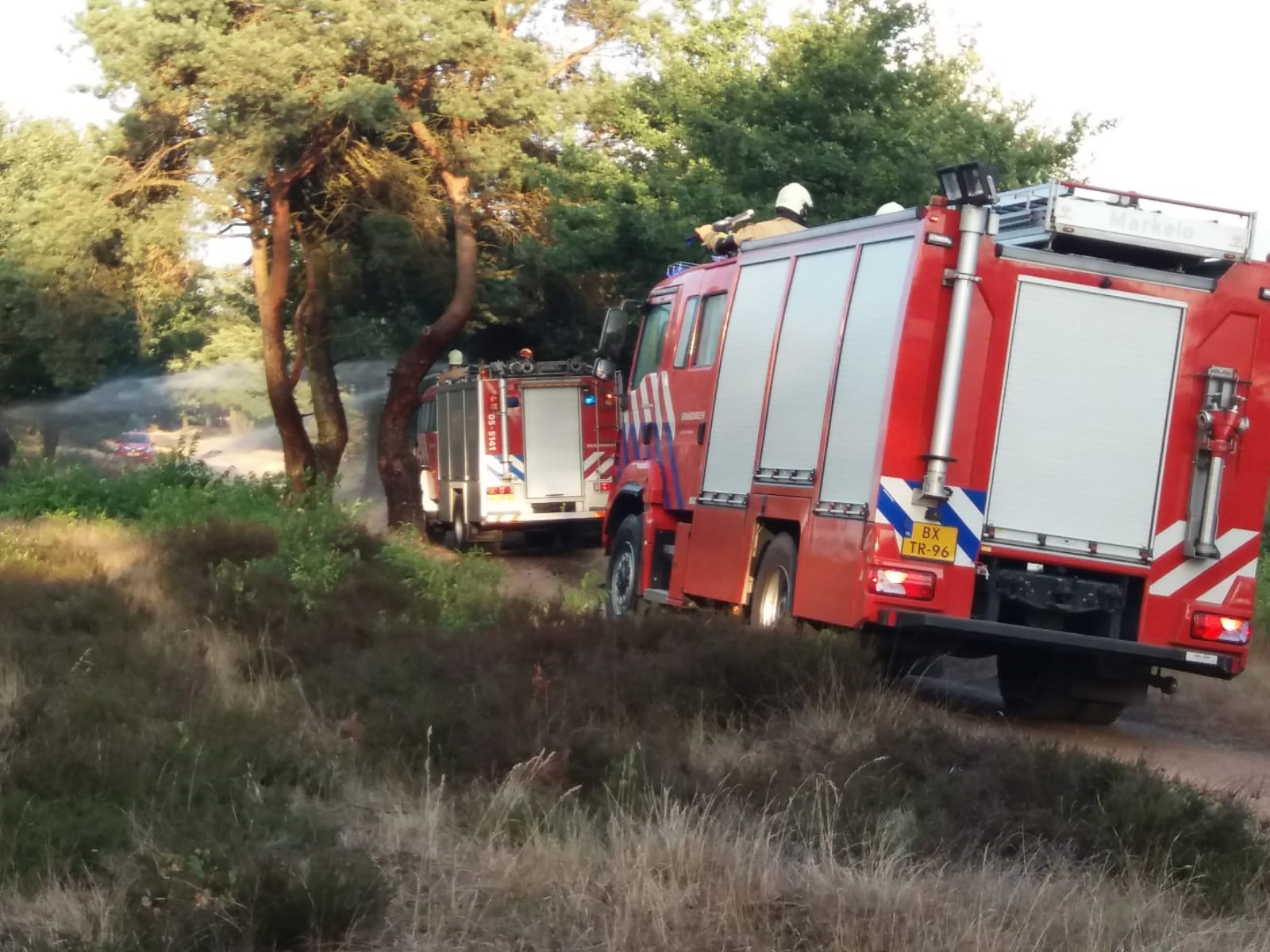 Brandweer Twente & Staatsbosbeheer oefenen samen - Overijssel